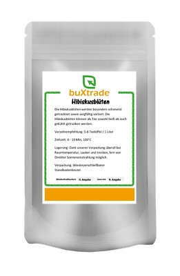Hibiskusblüten Tee | getrocknet | Hibiskus | Tea | Buxtrade | Versch. Mengen