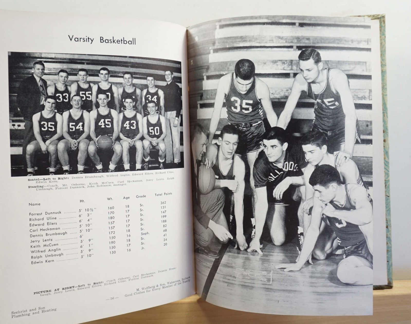 1951 Nappanee High School Yearbook Indiana IN Annual eBay