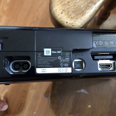 Microsoft Xbox 360 S 4GB Console - Black Untested 689851453700| eBay