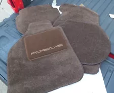 NOS Vintage Porsche 911 Factory Brown Floor Mats