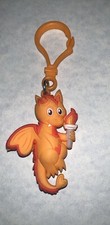 Kids Heart Challenge Keychain Hearty Orange Dragon American Heart Association