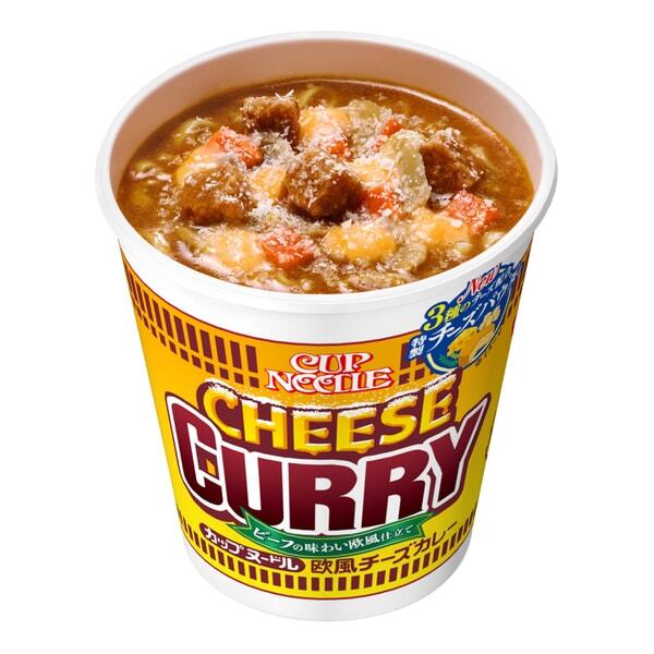 Japan Food Nissin Foods Cup Noodles European cheese curry 85g x 3