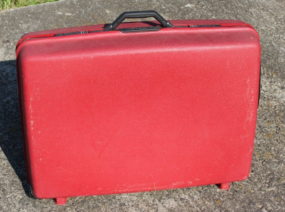 Samsonite 赤いキャリーカート 大型 Samsonite 赤いキャリーカート