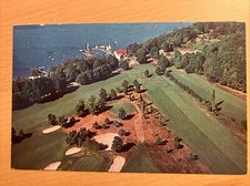 Golf Course and Yacht Club, Whitehall, Michagan Postcard as pictured