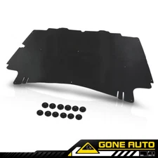 Hood Insulation Pad 1/2" Heat Blanket & Clips Fit For 02-09 Dodge Ram 2500 3500