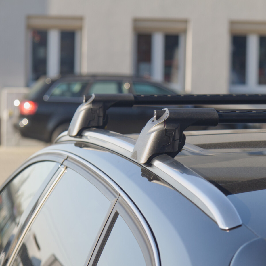 Alum Schwarz Dachträger für BMW 5er F11 Touring 10-16 Geschlossene ...