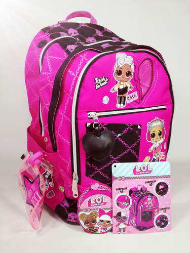 ZAINO LOL Surprise ESTENSIBILE ROUND XL SCUOLA ELEMENTARE MEDIA FASHION  913000 | eBay