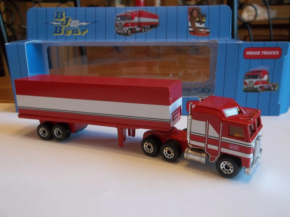 Camion Da Film - Matchbox - BJ & The Bear Truck - Personalizzato - Scala 1/80 - Immagine 3 di 4