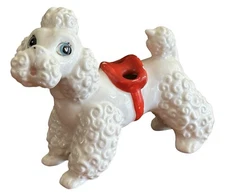 Vintage Artmark Japan White Poodle Figurine