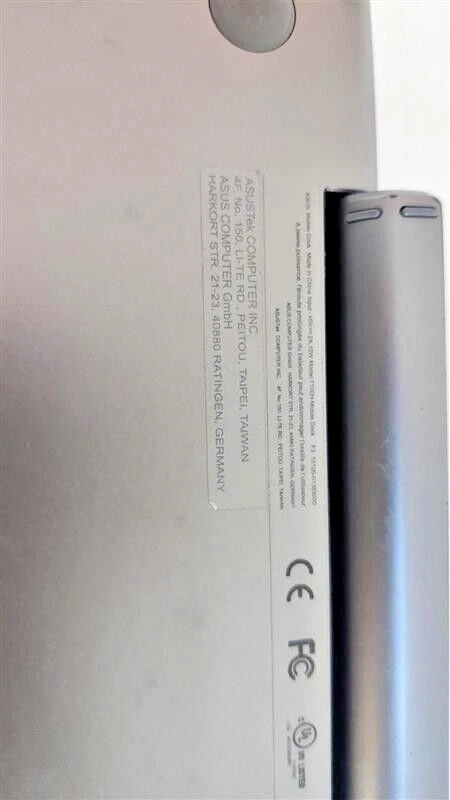 AZERTY ASUS Compatible Model T100H Mobile Dock Borrow Color Keyboard - Image 3 of 4