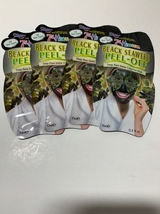 Details About Montagne Jeunesse 7th Heaven Black Seaweed Peel Off Single Use Mask New Set Of 4