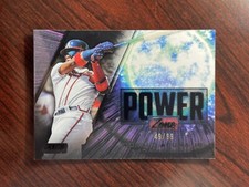 2020 Topps Stadium Club Ronald Acuna Jr. Power Zone Black Parallel Insert #/99