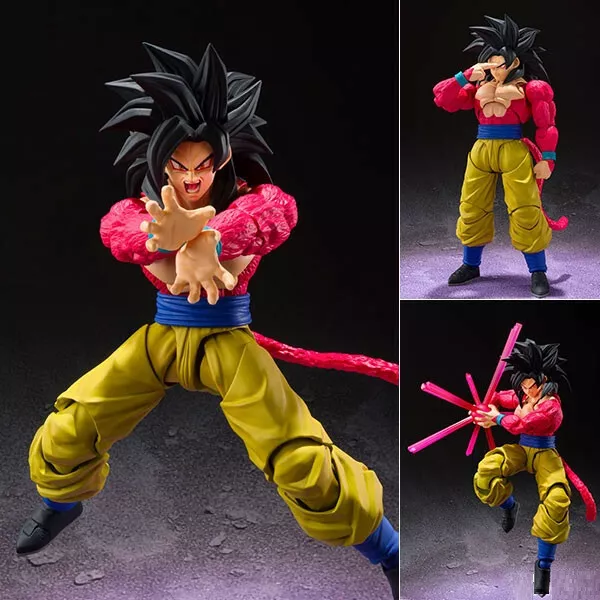 Boneco Sh Figuarts Goku Super Saiyan 4 Sayajin Ssj4 Dragon