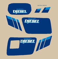 SUZUKI DR 600 DJEBEL SERIE ADESIVI SERIES STICKERS