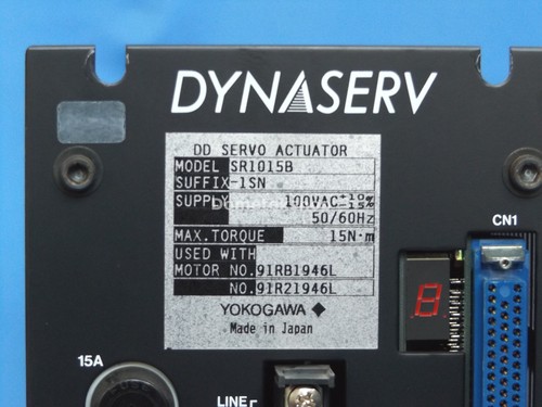 Servoactuador YOKOGAWA DYNASERV SR1015B DD SR1015B-1SN - Imagen 3 de 5