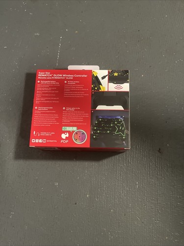 PDP REMATCH GLOW Wireless Controller Super Star for Nintendo Switch - Picture 2 of 2