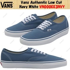 Vans Authentic Low Cut Navy White VN000EE3NVY Men's Size