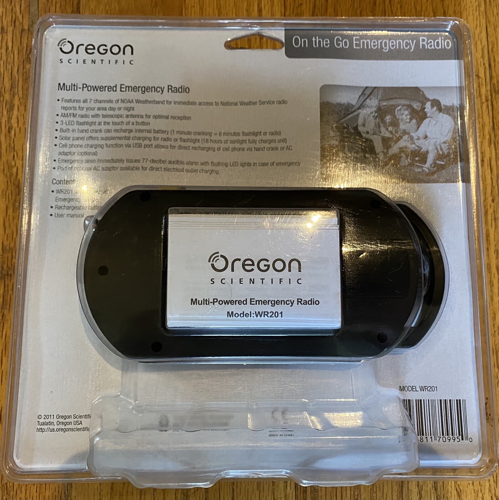 Oregon Scientific WR202 MultiPowered Handheld Emergency Weather Radio