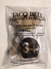 NEW SEALED TACO BELL TALKING CHIHUAHUA PLUSH "HOW COOL IS THIS" WORKS