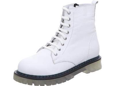 Gemini Damen Stiefelette Combat Boot transparente Profilsohle