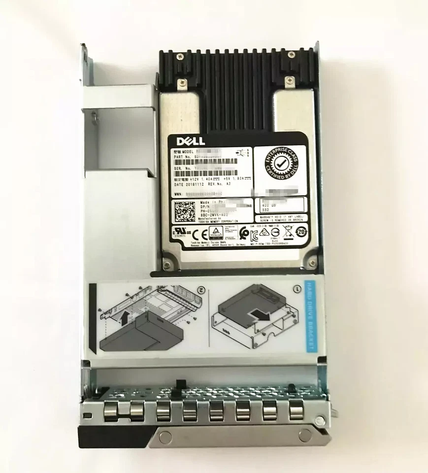 NEW DELL 7.68TB 3.5" SAS 12G PowerEdge 14Gen 15G 16G R640 R650 Server SSD - Image 2 of 3