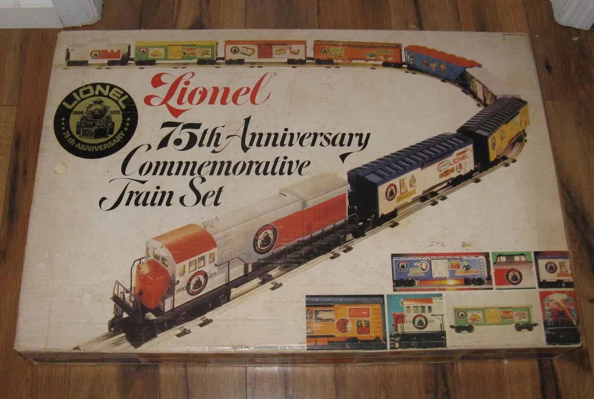 Lionel 75th anniversary deals commemorative train set