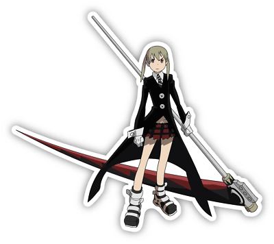 Soul Eater Cartoon Sticker Decal laptop wall car phone Maka Albarn Character