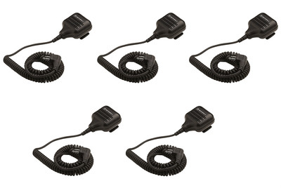 Motorola HKLN4606 HMN9026 Speaker Mics for DTR410 DTR550 RMV5100 Radios Qty 5 