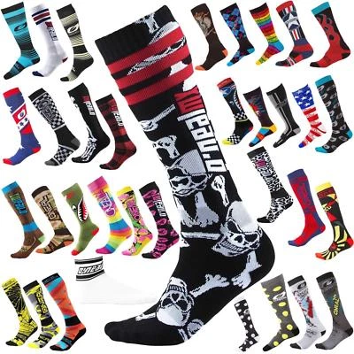 O'NEAL ONeal Moto Cross Socken Motorrad Enduro MX MTB ATV QUAD Strümpfe Sock Fahrrad FR