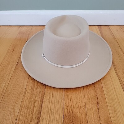 Wyeth London Hat In Cream Beige One Size 100% Wool | eBay display picture 1