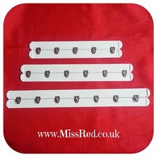 Stainless Steel Corset Busk Fastening, Solid Wide 2-Piece Metal Closure, Sewing