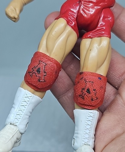 Titan Tron Live Jakks Pacific 1999 WWE WWF Kurt Angle 6" Action Figure Red HTF - Picture 8 of 8