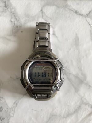 Casio Men's GW800D-1VER G-Shock Silver Digital Shock Resistant Watch