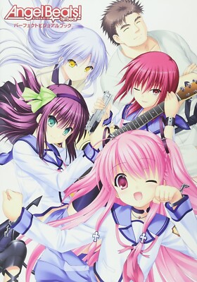 Angel Beats! 1st beat Perfect Visual Book Japan Illustration Art