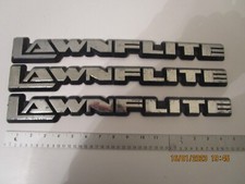 Lawnflight Badge for ride on mower.   Price is for one Badge only.