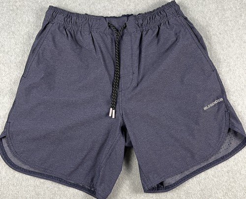Legends Shorts Performance Athletic Lined Men's M Blue Heather 7" Inseam Running