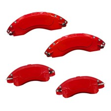 Red Aluminum Caliper Covers Set of 4 2021-2025 Cadillac XT5 XT6