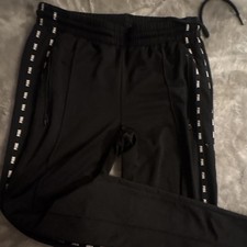 PINK ACTIVE Black Jogger Pants XS Pockets Elastic Waist Women's Athleisure