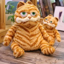 30cm Fat Orange Cat Plush Toy   Super Soft Lazy Kitty Stuffed Animal, Cute Gift