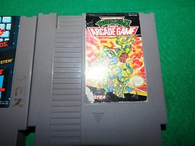 NES 2 Game Lot &bull; Teenage Mutant Ninja Turtles Super Mario Bros/Duck Hunt