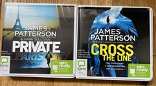 2 x James Patterson CD Audiobook Private Paris And Cross The Line MP3 Ready