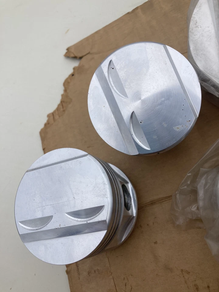 Raro Juego de Pistones Arias R16 Renault Lotus Europa Nuevos De Colección California Ca Foto 3 de 4