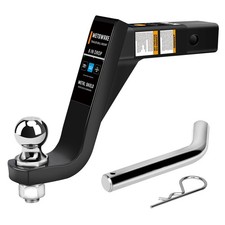 Metoware Trailer Hitch Mount 2-Inch 5/8 Hitch Pin Clip Fits 2-Inch Receiver