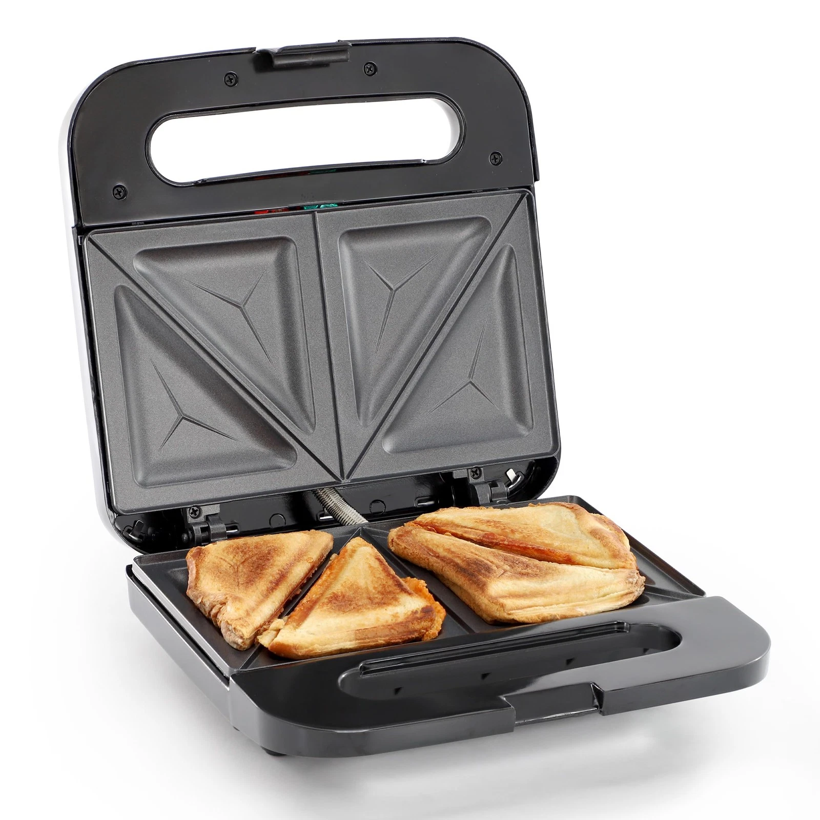 Non-Stick Aluminum Panini Press Sandwich Maker Grill, Compact Design, Panini ...