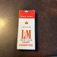 Vintage 1970-1980 Candy Cigarettes EMPTY Box L&M