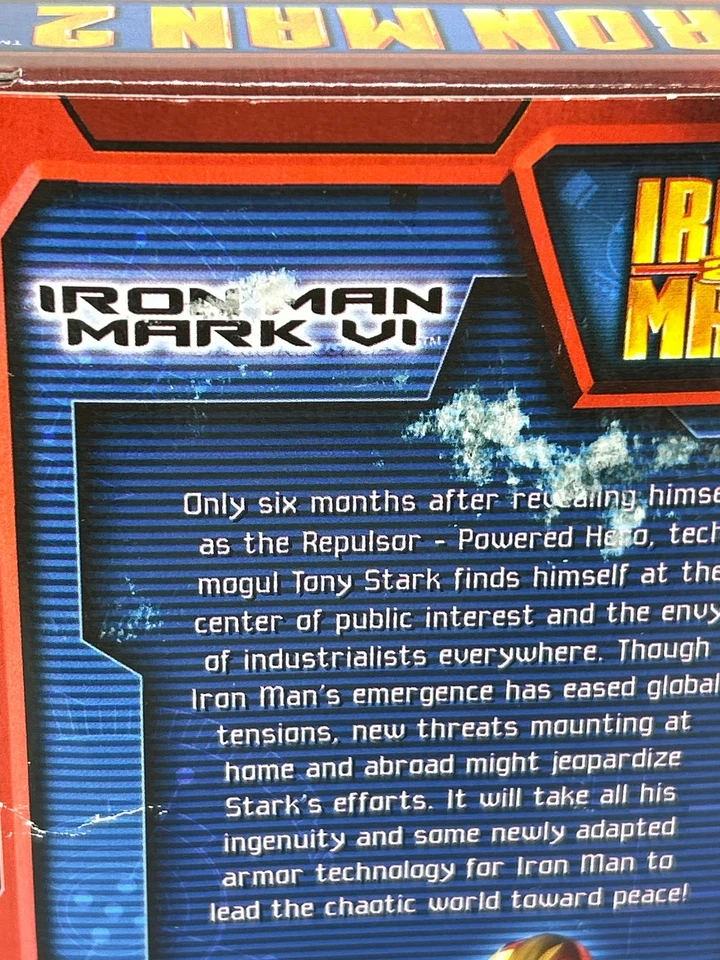 Iron Man 2 Holográfico Mark VI Edición Limitada Foto 3 de 4