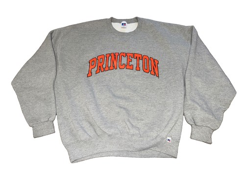 Princeton Vtg Y2K Russell Athletic Crewneck Sweatshirt Men Size XXL