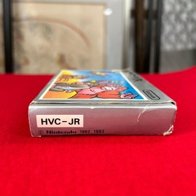 Famicom Donkey Kong Jr. HC-JR Siler Box Software Instruction