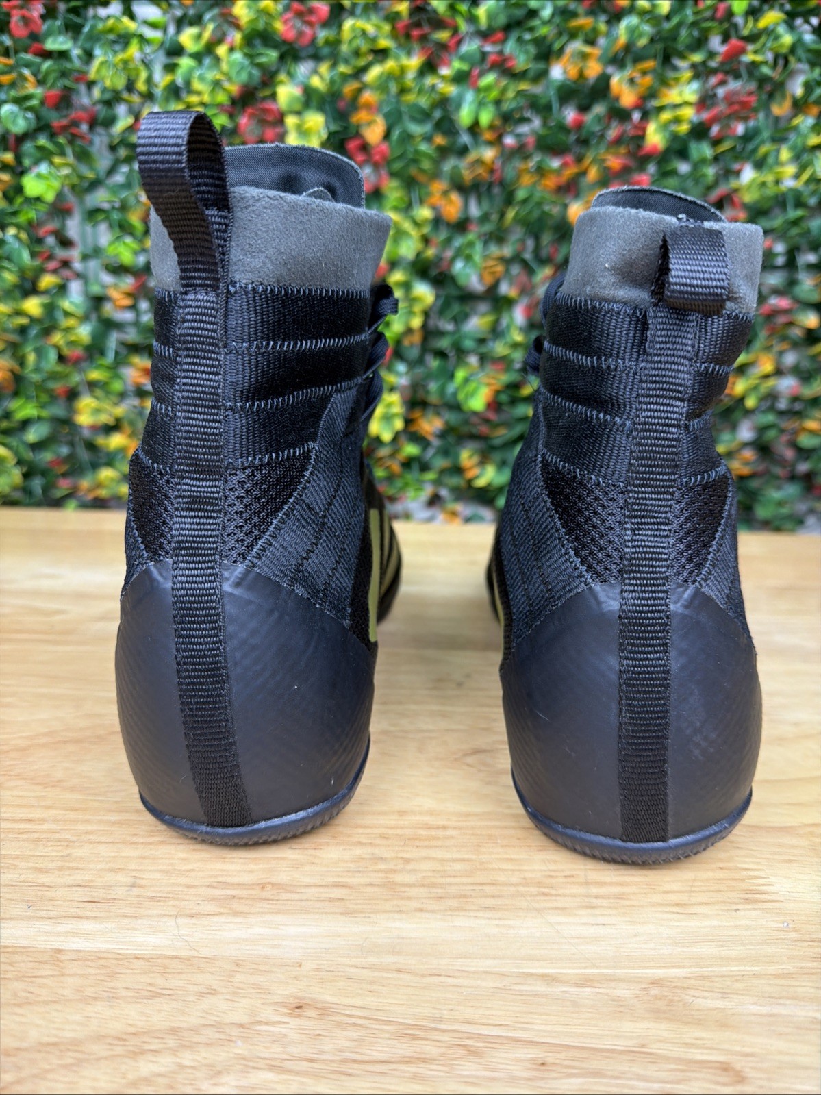 Adidas Speedex 18 Boxing Boots Sparring Boxing Trainers Shoes Black Mens 9 GUC thumbnail 5