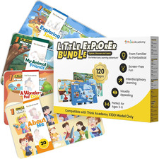 Little Explorer Bundle Card for Learning Pad - Kids Learning Card 60 Pcs 120 The